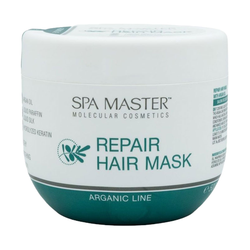 Відновлювальна маска для волосся Spa Master Arganic Line Repair Hair Mask з аргановою олією, 500 мл